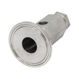 Stainless Steel Tri-Clover Sight Gauge Adapter  - 1.5" TC