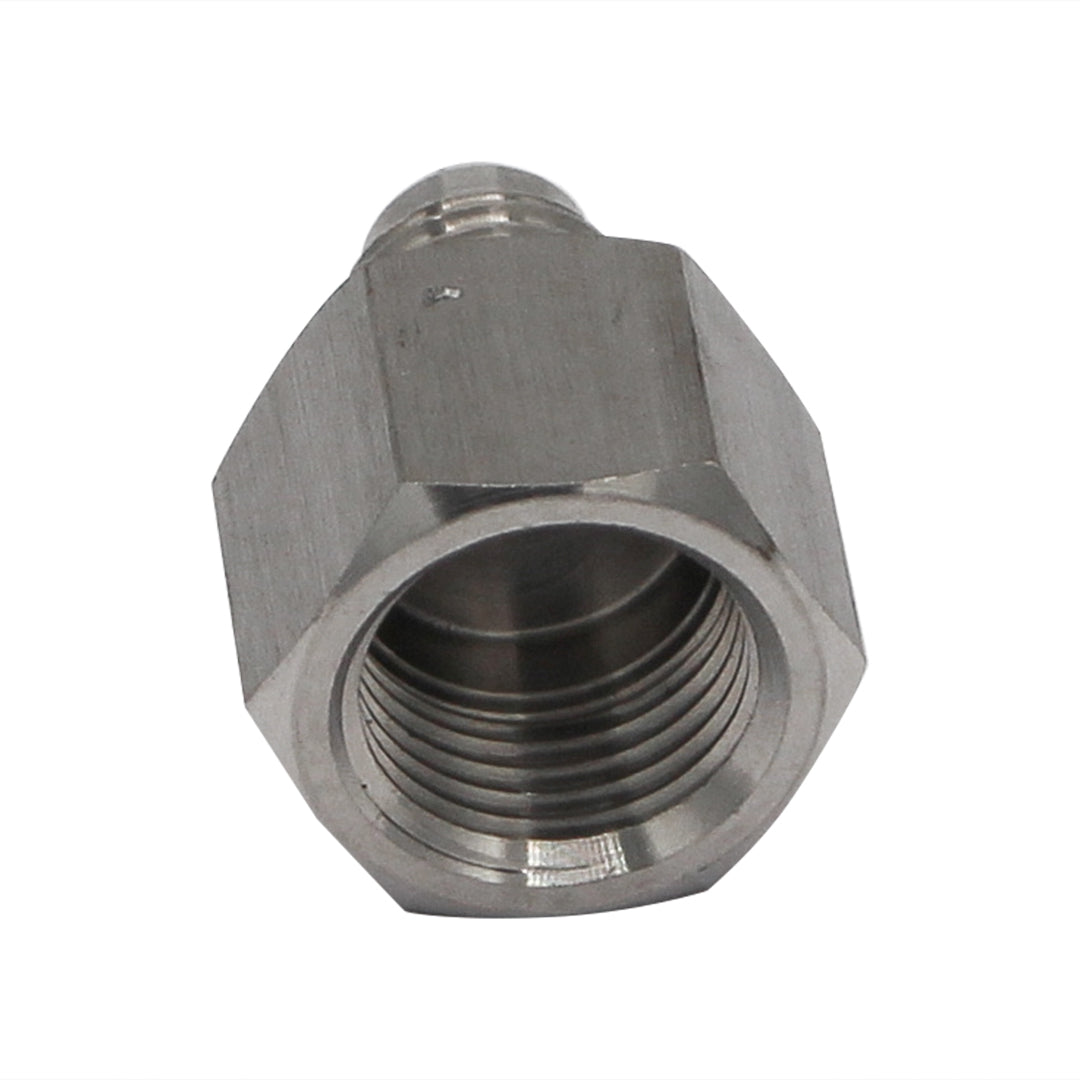 Stainless Steel Cornelius Keg Plug Adapter - 1/4" MFL (19/32)
