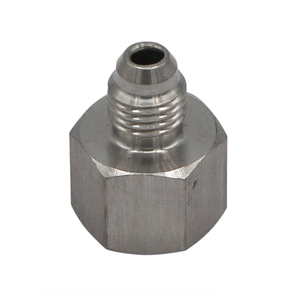 Stainless Steel Cornelius Keg Plug Adapter - 1/4" MFL (19/32)