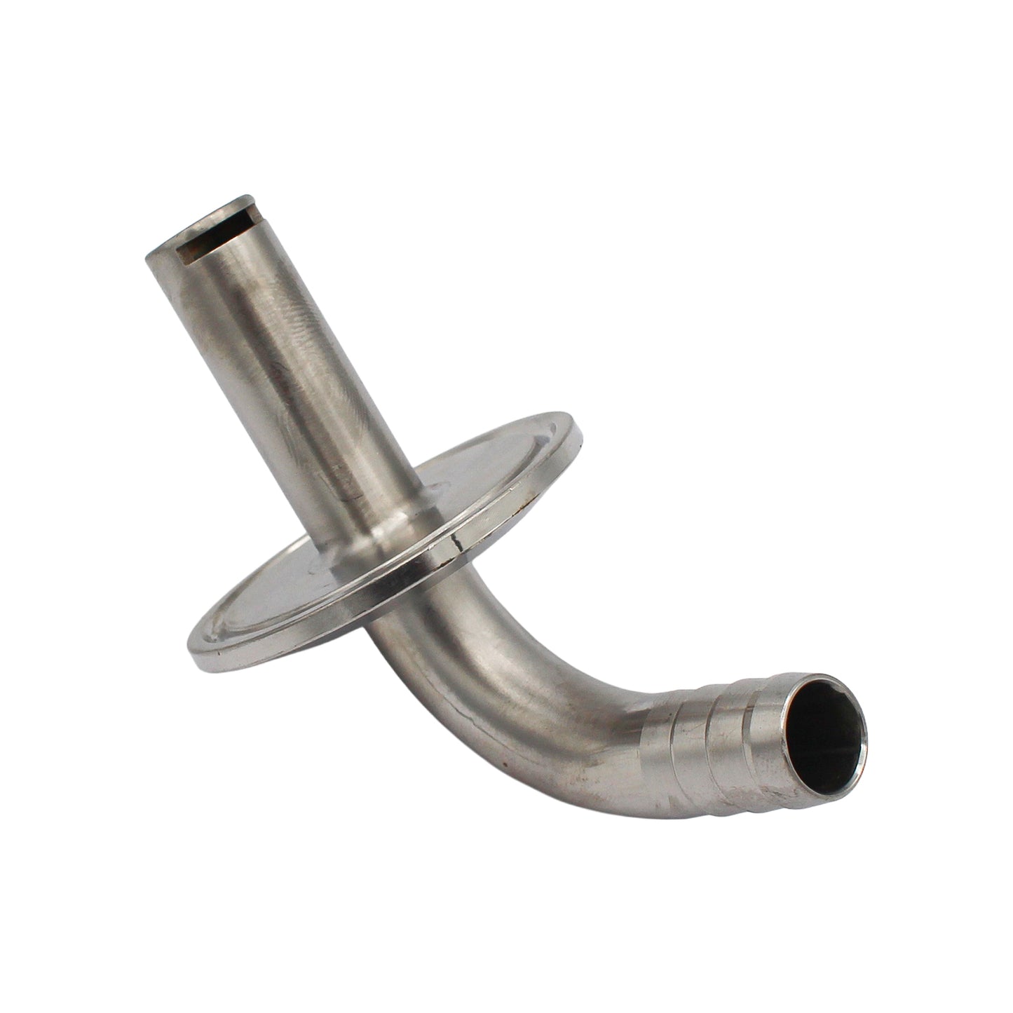 Ss Brewtech Stainless Steel Tri-Clover 90° Whirlpool Elbow - 1.5 TC X 1/2" OD