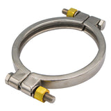 Ss Brewtech Stainless Steel Tri-Clover High Pressure Clamp - 4" TC