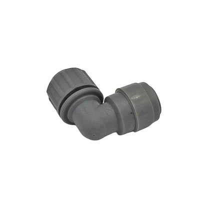 Kegland Duotight Food Grade Plastic (Push-In) 90° Screwlock Elbow - 5/16" (8mm) -  Canuck Homebrew Supply, Canada