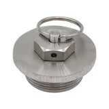 Stainless Steel "Mini-Keg" Pressure Relief Lid