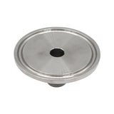 Stainless Steel Tri-Clover Cornelius Keg Plug Adapter - 1.5" TC (19/32)