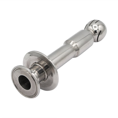 Stainless Steel Tri-Clover Spray Ball (Rotating CIP) - 2" TC X 1.5" TC