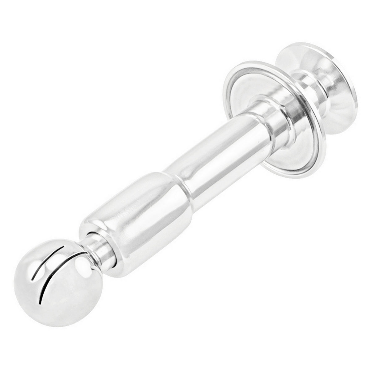 Stainless Steel Tri-Clover Spray Ball (Rotating CIP) - 2" TC X 1.5" TC