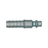 Micro Matic Anodized Brass Air Quick Disconnect Nipple - Male QD X 3/8" OD Barb [596E]