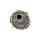 Micro Matic Chrome Plated Brass Air Quick Disconnect Coupler - Female QD X 1/4" OD Barb [70300]