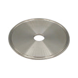 Kegland Stainless Steel Tri-Clover Cap - 4" TC (7/8" Cutout)