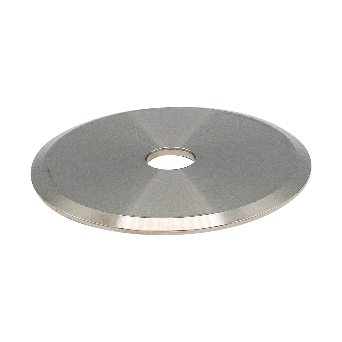 Kegland 4" Tri Clamp End Cap with 7/8" Cutout - Tri Clover Sanitary Stainless Steel Fitting