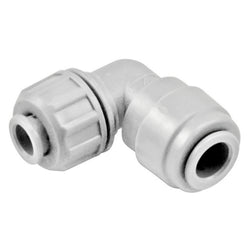 Duotight Food Grade Plastic (Push-In) 90° Screwlock Elbow Reducer - 1/4" (6.35mm) X 5/16" (8mm)