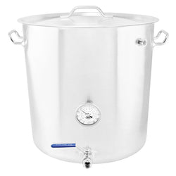 Stainless Steel Tri-Clad Mash Tun Kettle - 25 Gallon (95L)