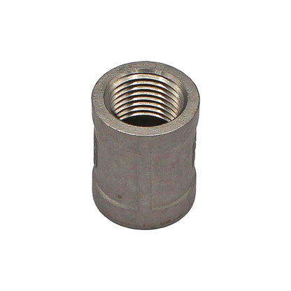 1/2" Female NPT X 1/2" Female NPT Banded Coupler - 304 Stainless Steel Pipe Fitting -  Canuck Homebrew Supply, Canada