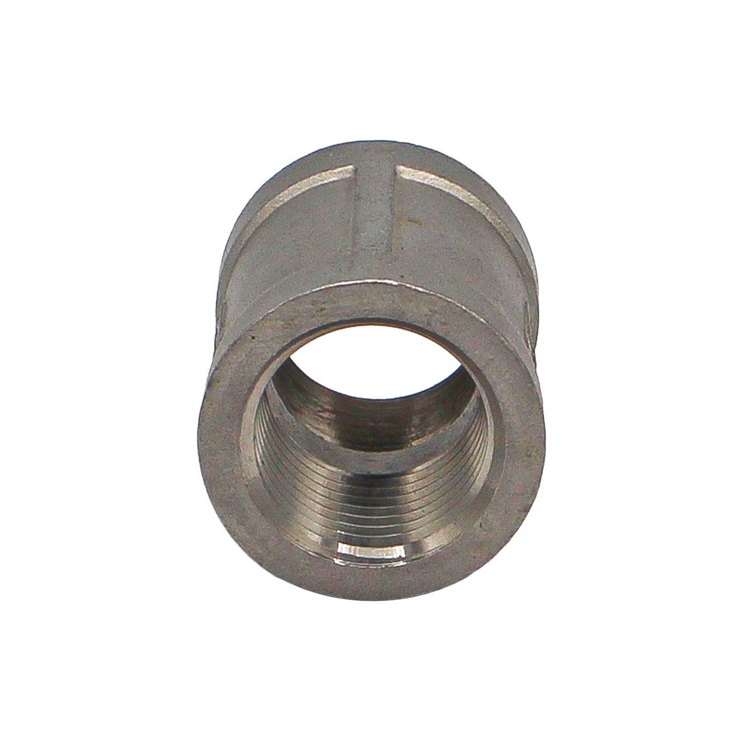 1/2" Female NPT X 1/2" Female NPT Banded Coupler - 304 Stainless Steel Pipe Fitting -  Canuck Homebrew Supply, Canada
