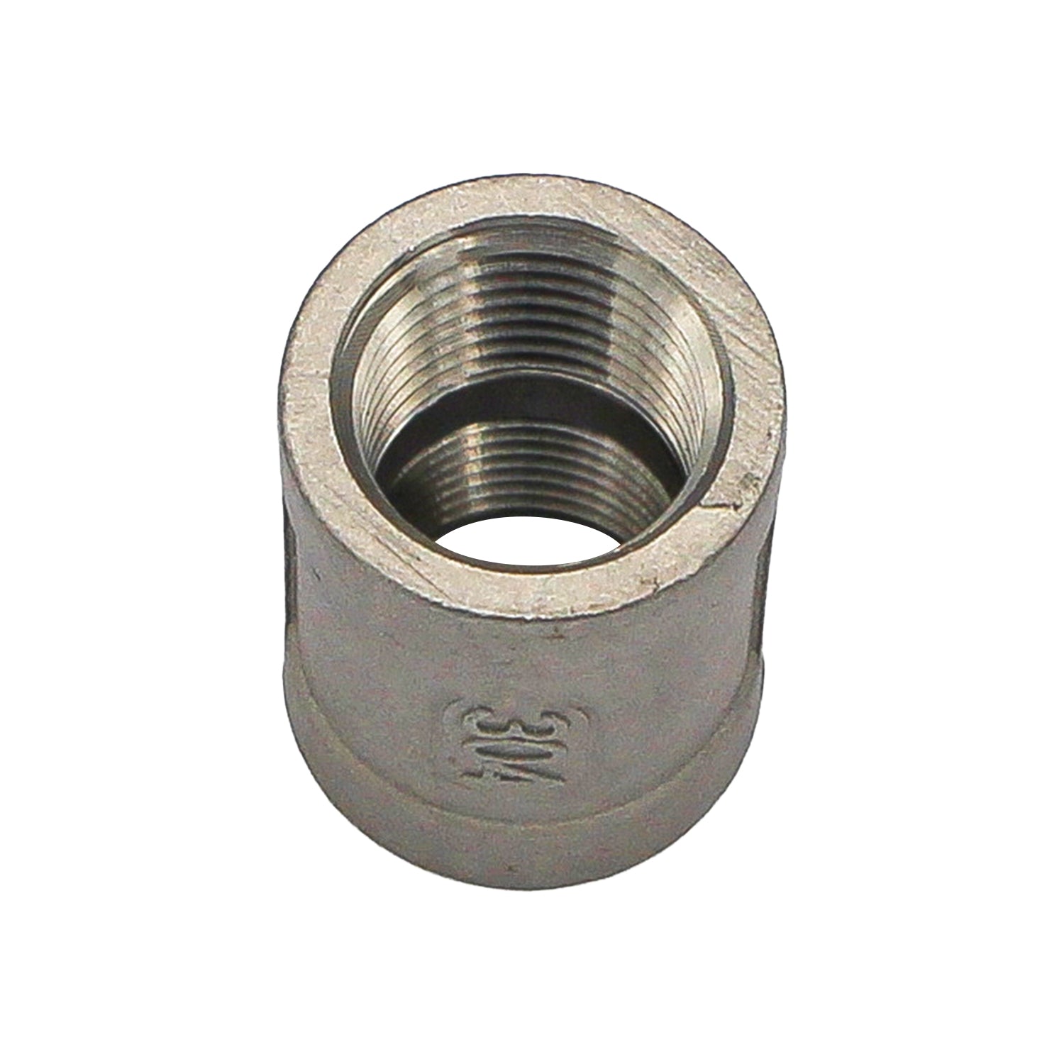 1/2" Female NPT X 1/2" Female NPT Banded Coupler - 304 Stainless Steel Pipe Fitting -  Canuck Homebrew Supply, Canada