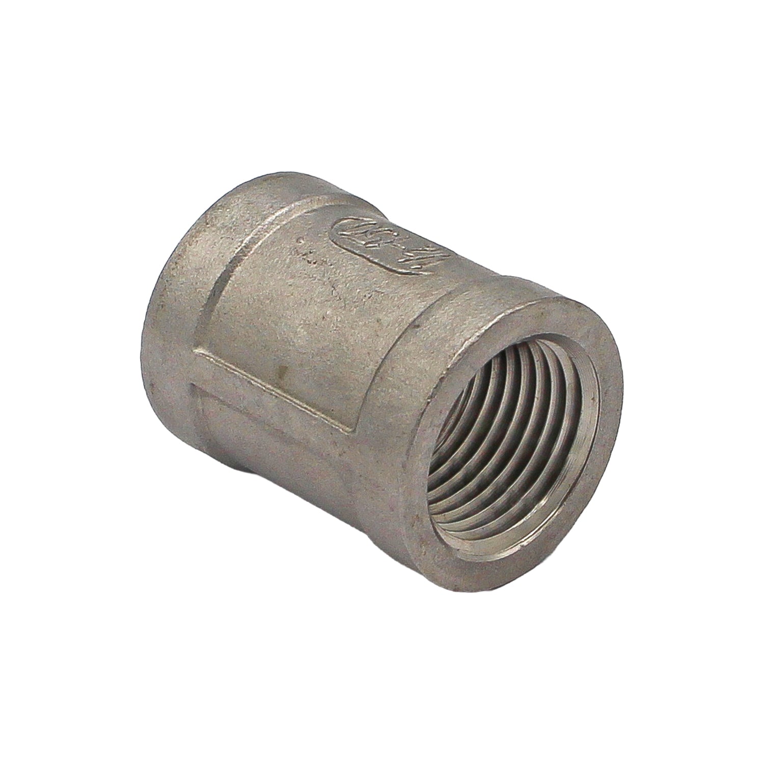 1/2" Female NPT X 1/2" Female NPT Banded Coupler - 304 Stainless Steel Pipe Fitting -  Canuck Homebrew Supply, Canada