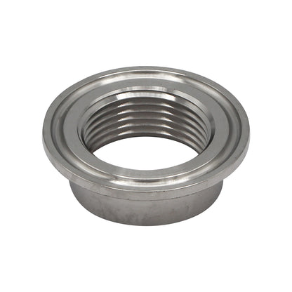 Stainless Steel Heating Element Fitting - 1.5" TC to 1" NPS