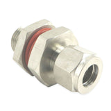 Stainless Steel HERMS Bulkhead - 1/2" Male NPT to 1/2" Compression