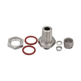 Stainless Steel HERMS Bulkhead - 1/2" Male NPT to 3/8" Compression