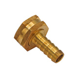 Brass 3/4" Female Garden Hose to 1/2" Barb