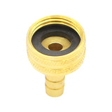 Brass 3/4" Female Garden Hose to 3/8" Barb