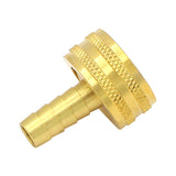Brass 3/4" Female Garden Hose to 3/8" Barb