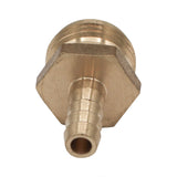 Brass 3/4" Male Garden Hose to 3/8" Barb