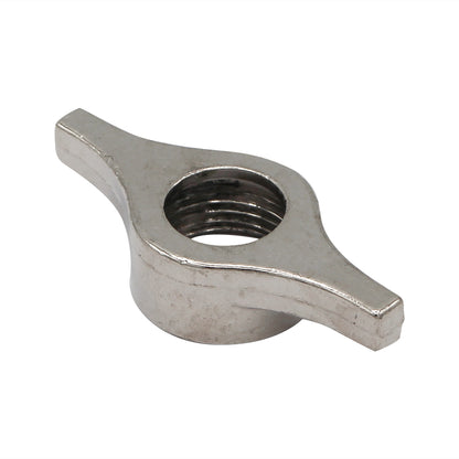 Brass Wing Nut - Chrome Plated