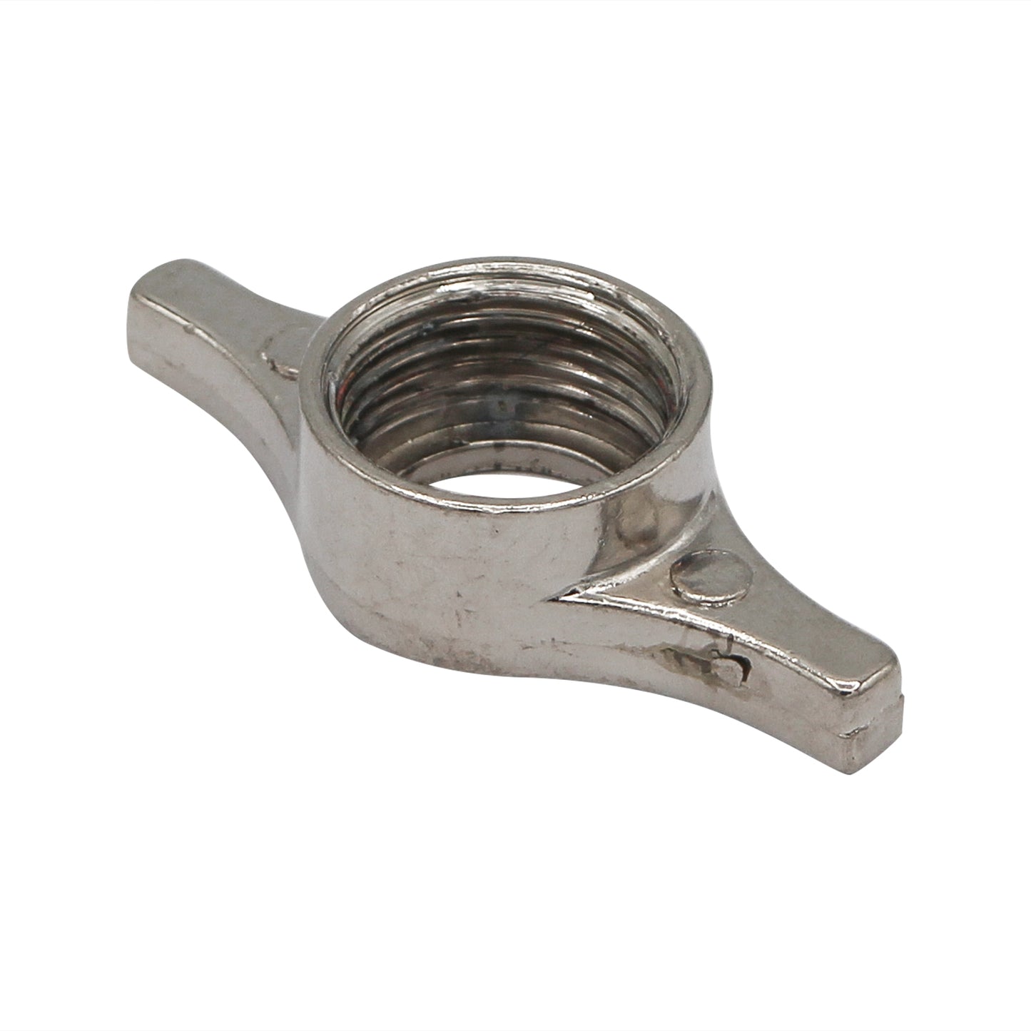 Brass Wing Nut - Chrome Plated