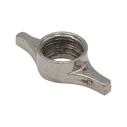 Brass Wing Nut - Chrome Plated