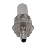 Inline Oxygenation Stone - 1/2" Male NPT to 1/4" Barb (0.5 Micron)