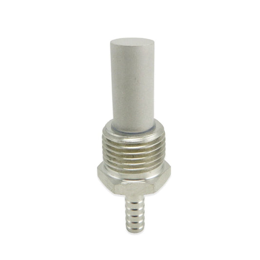 Inline Oxygenation Stone - 1/2" MPT to 3/8" Barb (0.5 Micron)