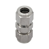 Stainless Steel Fitting - 1/2" Compression to 1/2" Compression