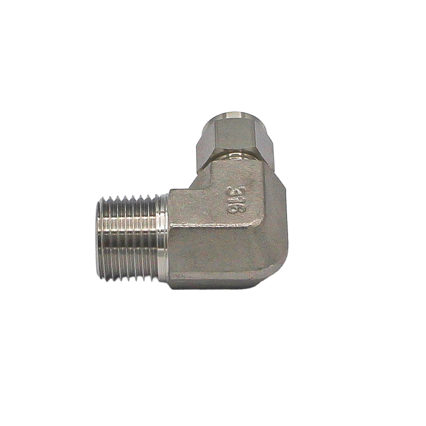 1/2" Male NPT to 3/8" Elbow Compression- Stainless Steel -  Canuck Homebrew Supply, Canada