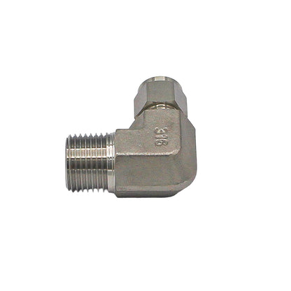 1/2" Male NPT to 3/8" Elbow Compression- Stainless Steel -  Canuck Homebrew Supply, Canada