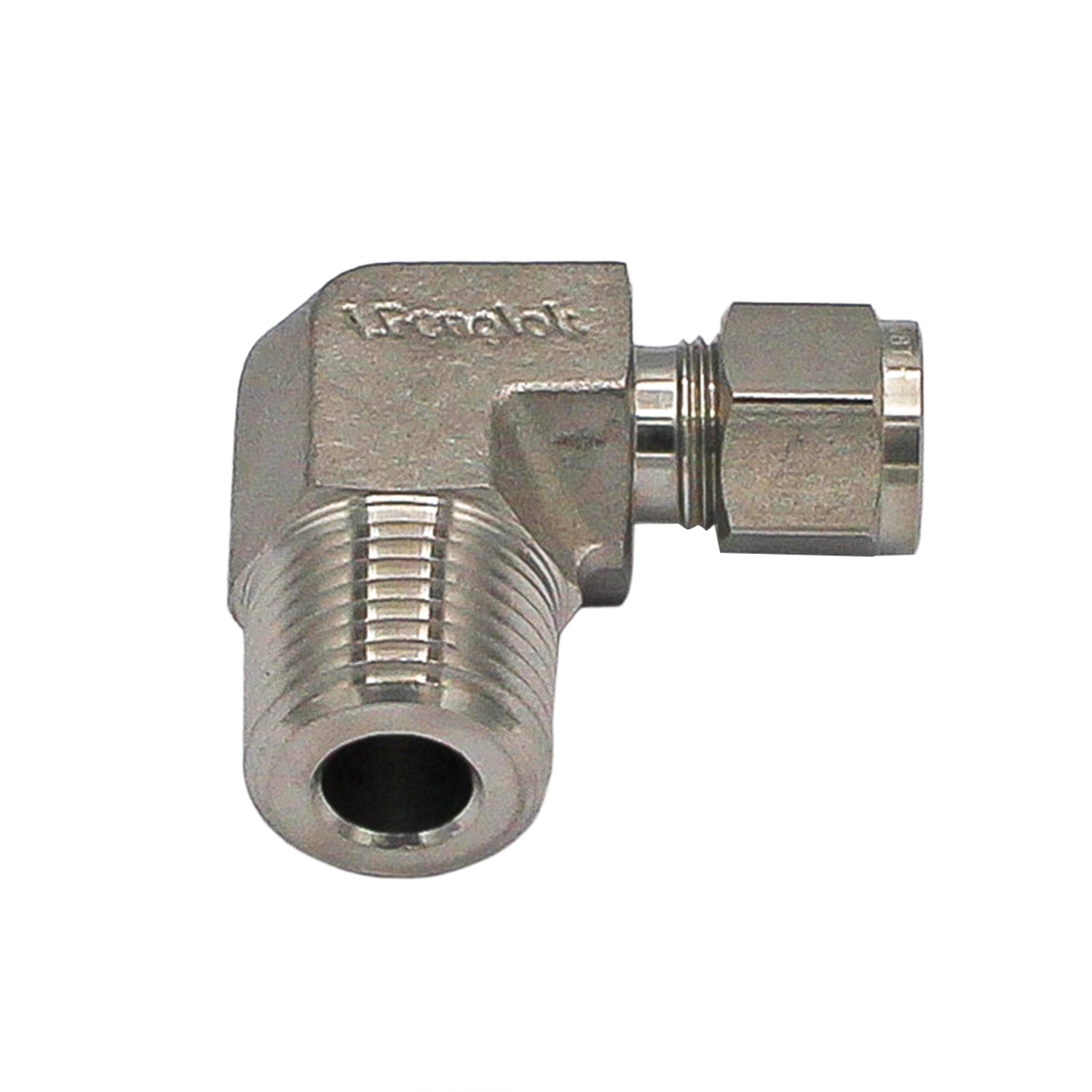 1/2" Male NPT to 3/8" Elbow Compression- Stainless Steel -  Canuck Homebrew Supply, Canada