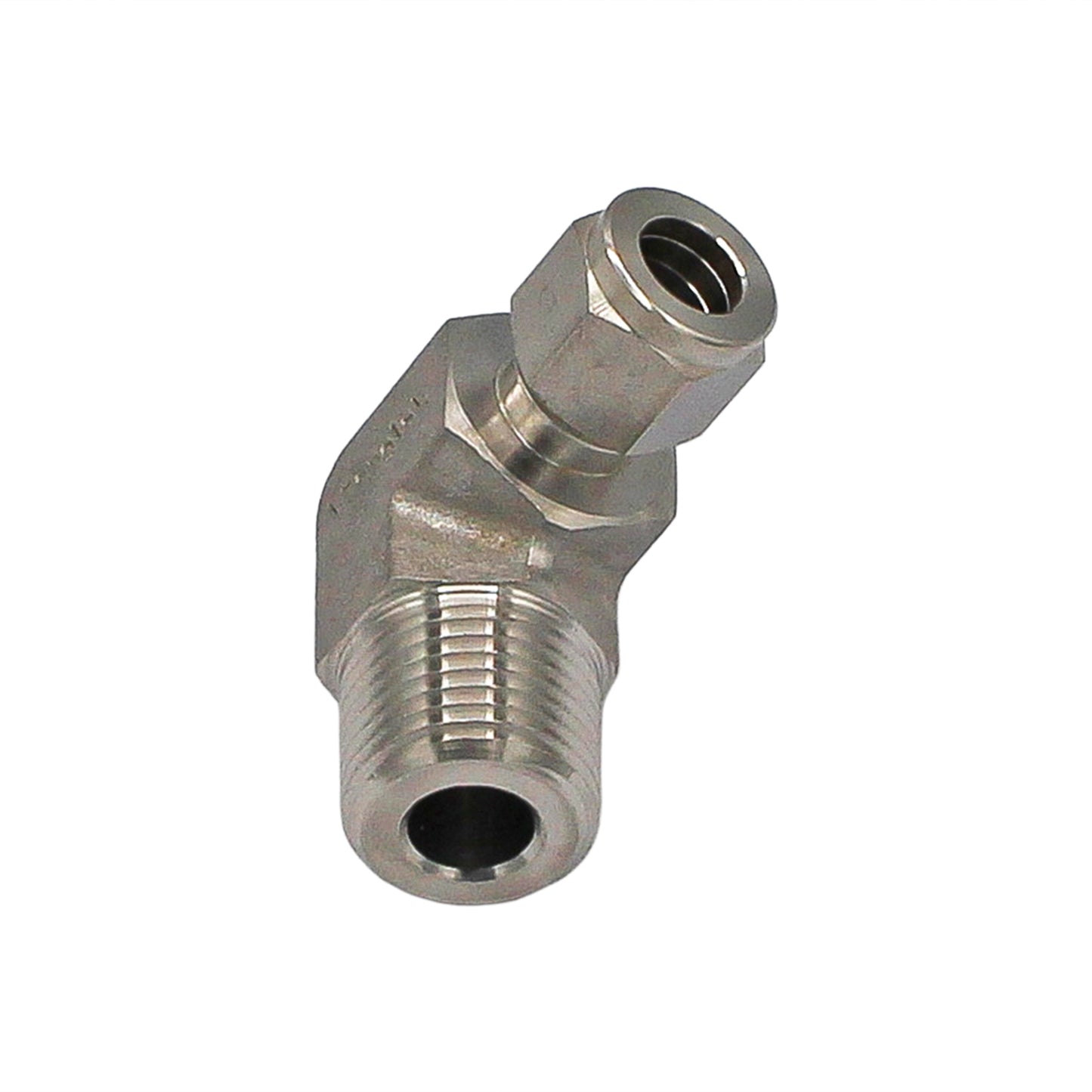 1/2" Male NPT to 3/8" Elbow Compression- Stainless Steel -  Canuck Homebrew Supply, Canada