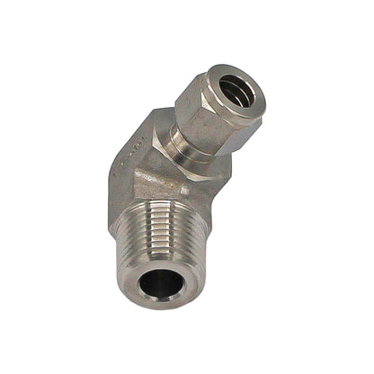 1/2" Male NPT to 3/8" Elbow Compression- Stainless Steel -  Canuck Homebrew Supply, Canada