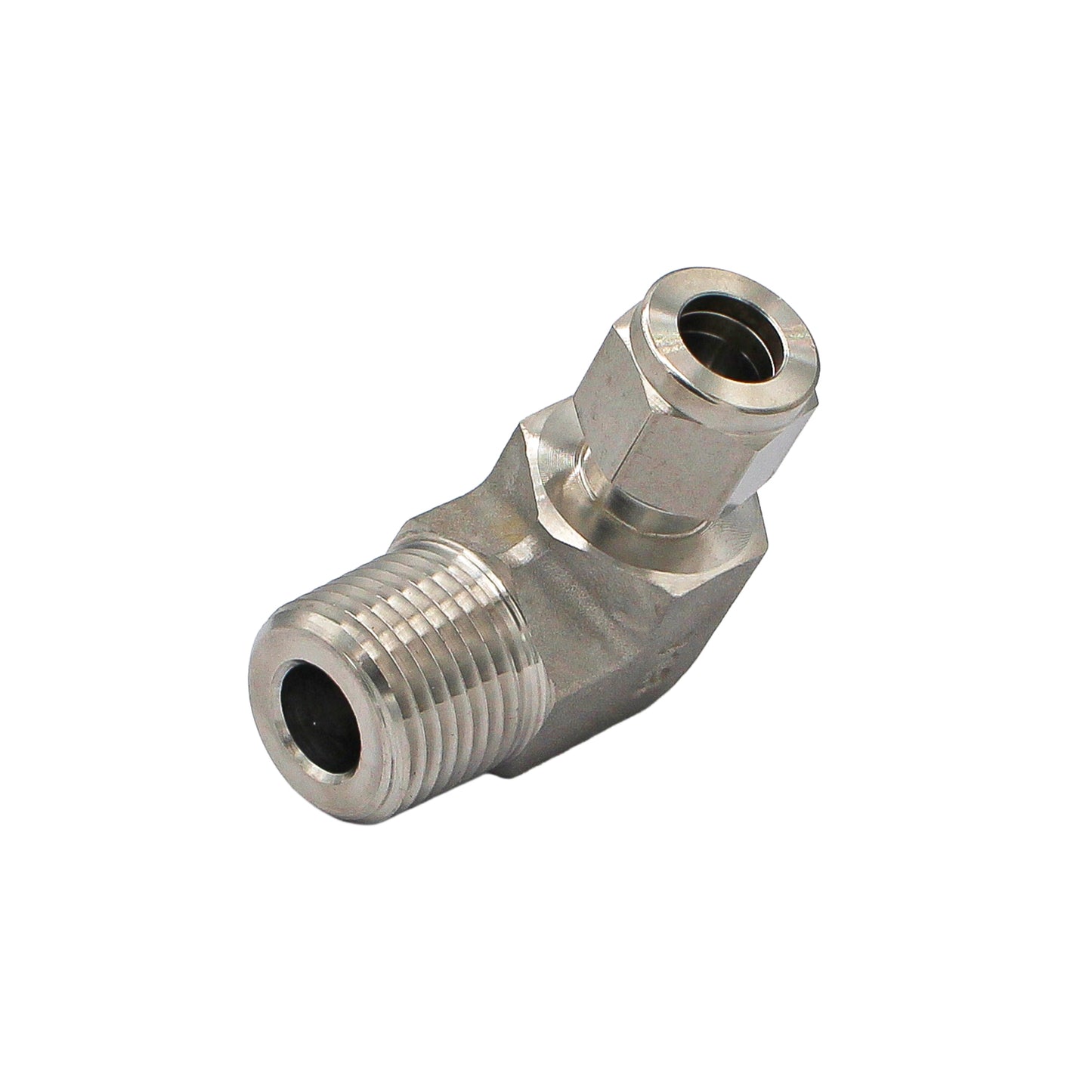 1/2" Male NPT to 3/8" Elbow Compression- Stainless Steel -  Canuck Homebrew Supply, Canada