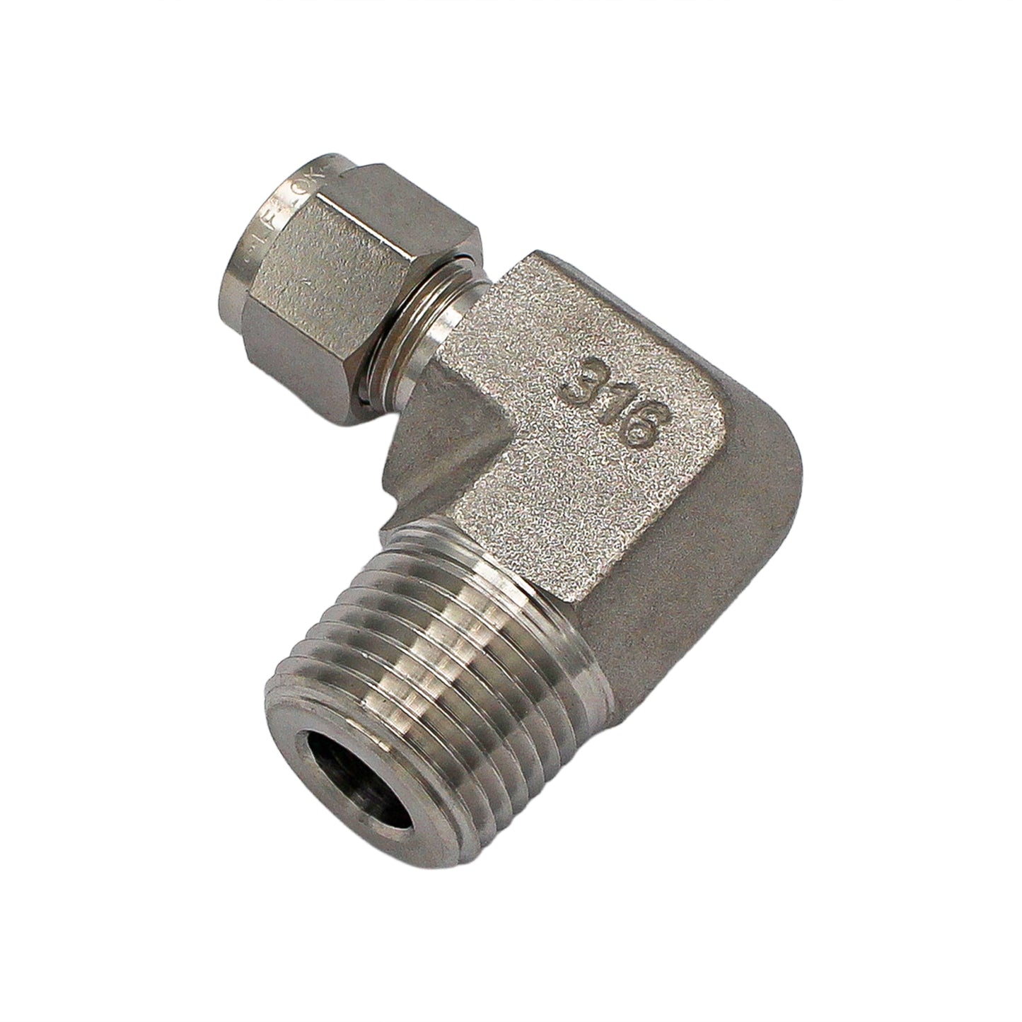 1/2" Male NPT to 3/8" Elbow Compression- Stainless Steel -  Canuck Homebrew Supply, Canada