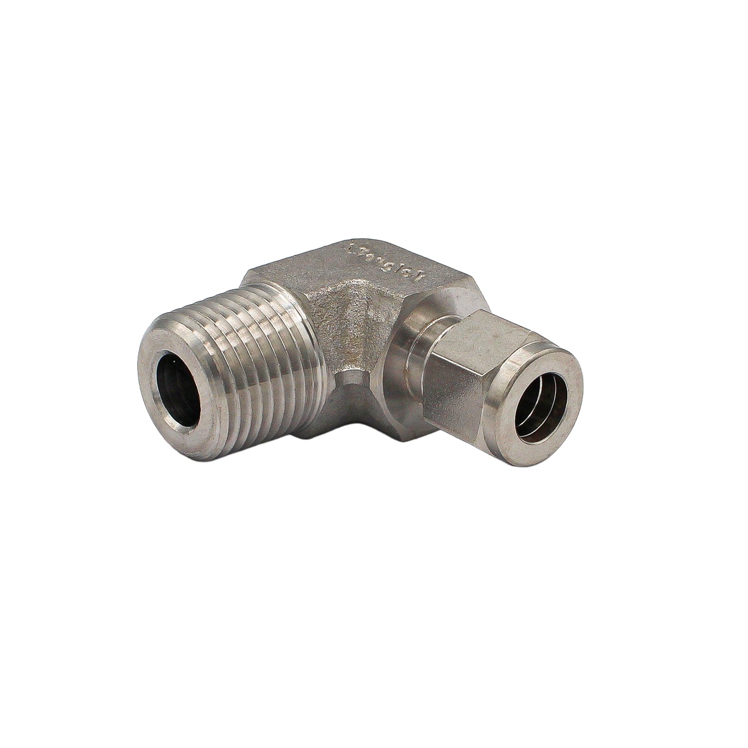 1/2" Male NPT to 3/8" Elbow Compression- Stainless Steel -  Canuck Homebrew Supply, Canada