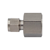 Stainless Steel Fitting - 1/2" Female NPT to 3/8" Compression