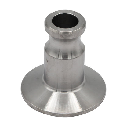 Stainless Steel 1.5" Tri-Clover Fitting - 1/2" Male Camlock -  Canuck Homebrew Supply, Canada