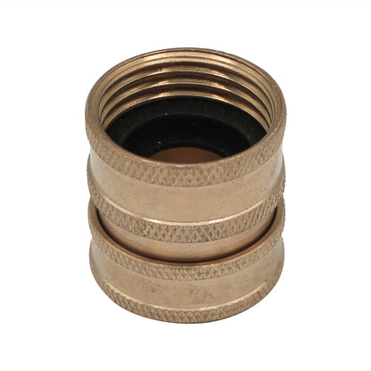 Brass 3/4" Female Garden Hose to Female Quick Disconnect