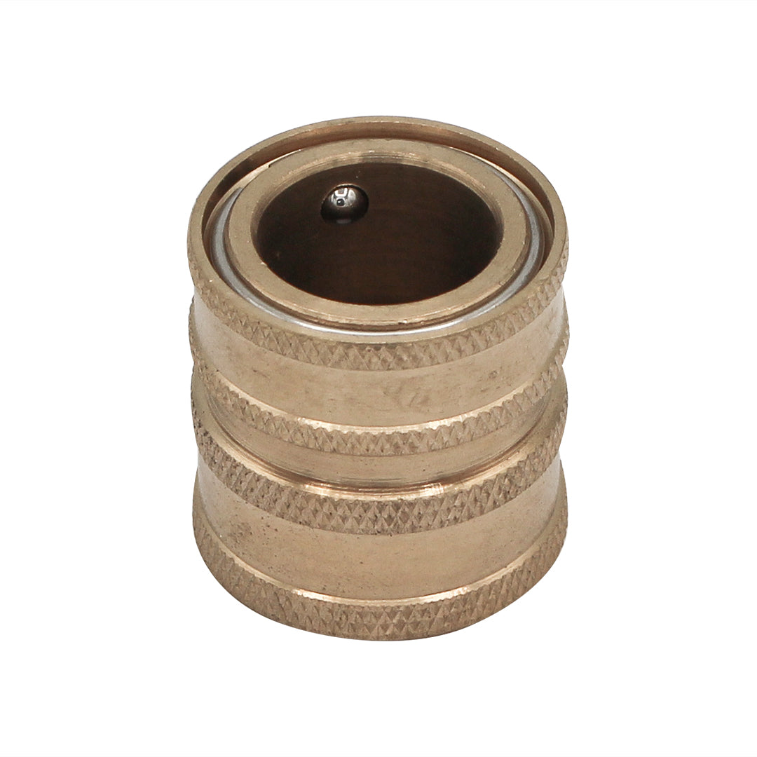 Brass 3/4" Female Garden Hose to Female Quick Disconnect