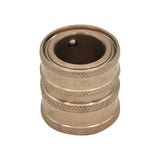 Brass 3/4" Female Garden Hose to Female Quick Disconnect