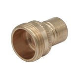 Brass 3/4" Male Garden Hose to Male Quick Disconnect