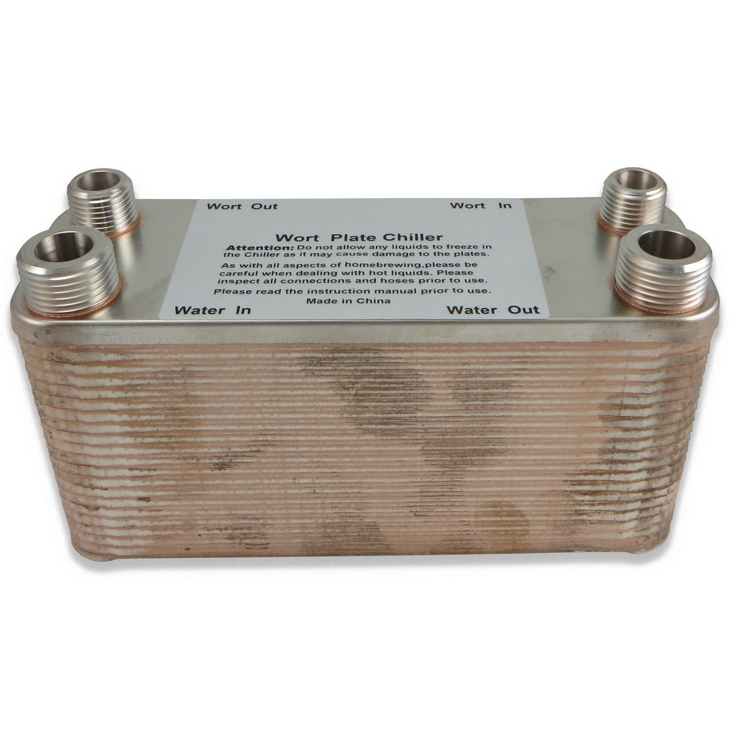 Ice Block 41 Plate Wort Chiller - Canadian Homebrewing Supplier - Free Shipping - Canuck Homebrew Supply