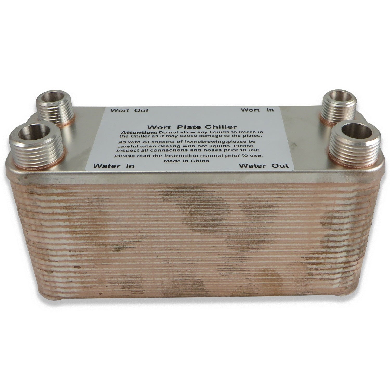 Ice Block 41 Plate Wort Chiller - Canadian Homebrewing Supplier - Free Shipping - Canuck Homebrew Supply