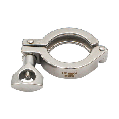 1.5" Heavy Duty Single Pin Tri Clamp  - Tri Clover Sanitary Stainless Steel Fitting -  Canuck Homebrew Supply, Canada